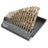 GRAPHITE HSS-Co drill set 1.0 - 10.0 mm, 19 pcs — 57H089