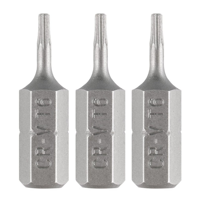 GRAPHITE Torx bits T6 x 25 mm, 3 pcs — 56T527