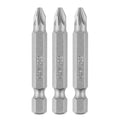 GRAPHITE Bits PZ2 x 50 mm, 3 pcs — 56T533