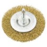 VERTO Wire wheel brush with shank 75 mm — 62H320