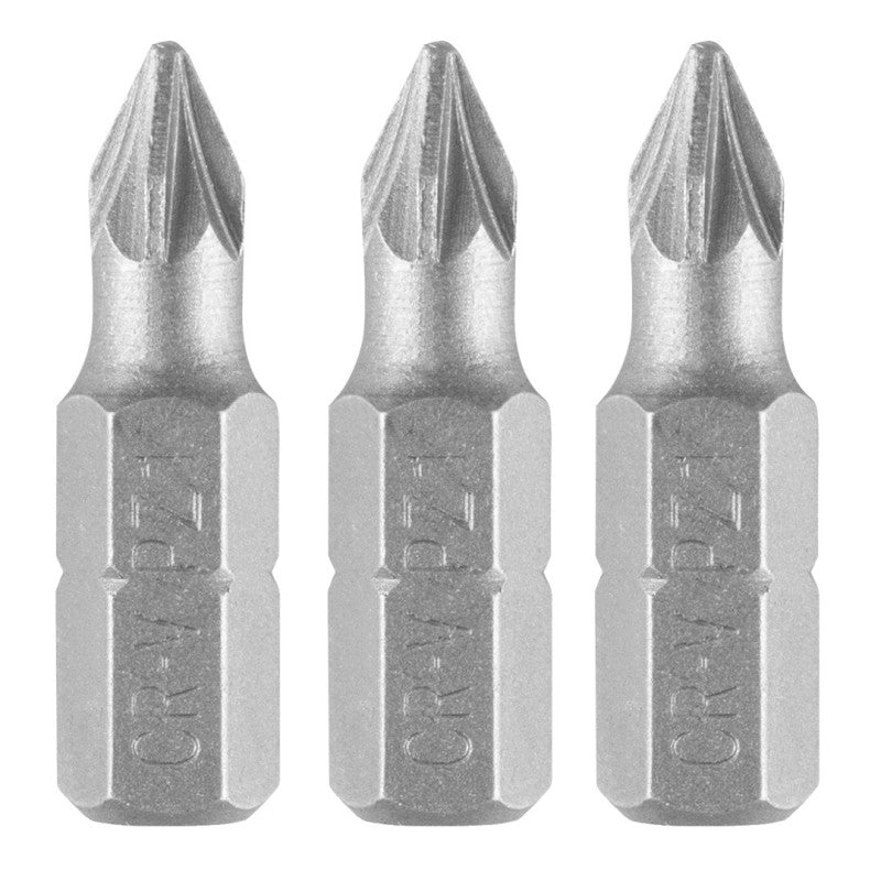 GRAPHITE Bits PZ1 x 25 mm, 3 pcs — 56T537
