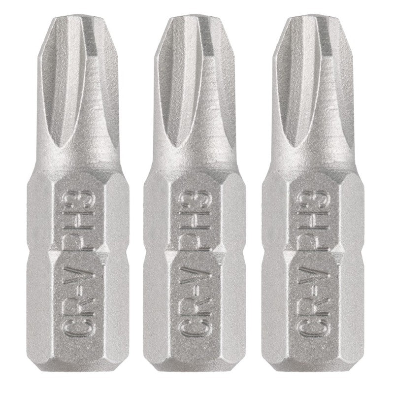 GRAPHITE Bits PH3 x 25 mm, 3 pcs — 56T541