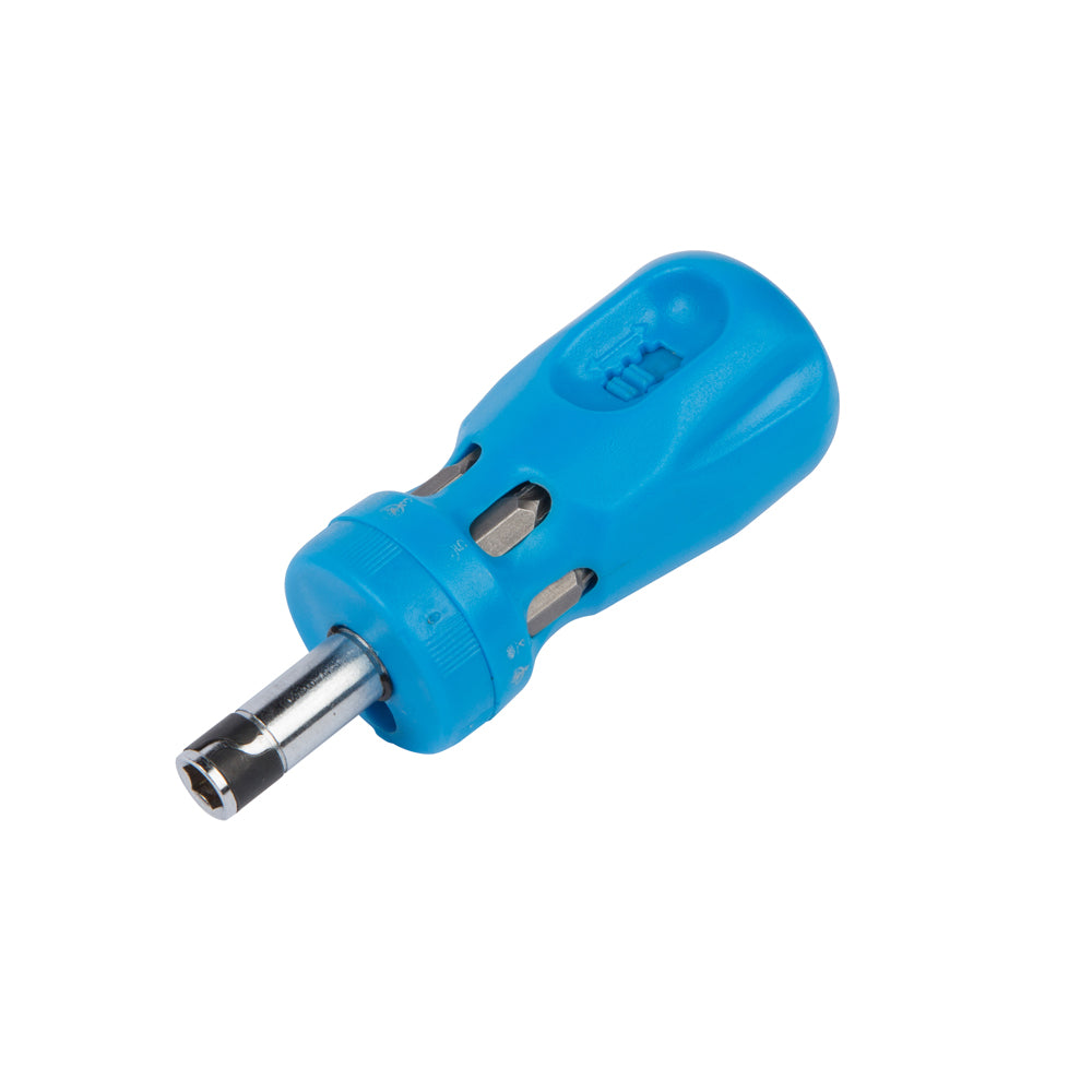 Blue Spot Tools 12 in 1 Stubby Reversible Ratchet Screwdriver