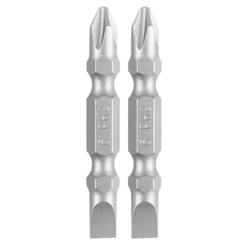 GRAPHITE Reversible bits PH2 x SL6 50 mm, 2 pcs — 56T548