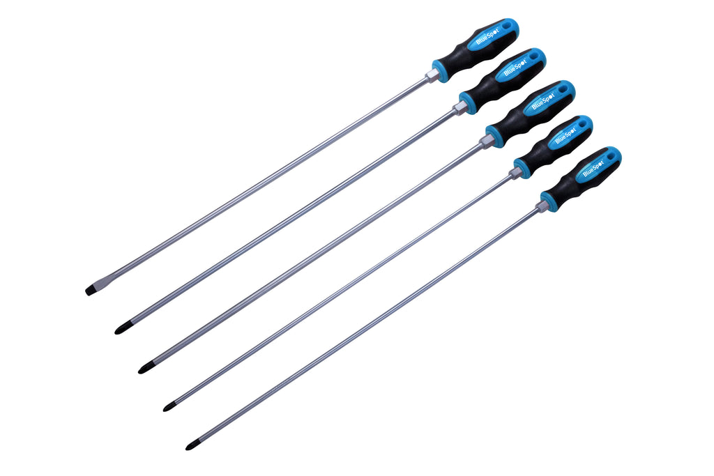 Blue Spot Tools 5 PCE 450MM Long Screwdriver Set