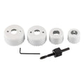 GRAPHITE Bi-metal hole cutters 32-54 mm, set 6 pcs — 56T722
