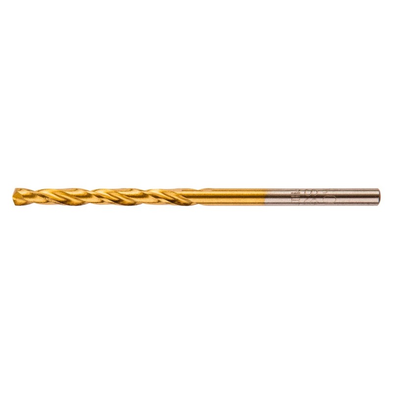 GRAPHITE HSS-TiN metal drill 2.4 mm, 3 pcs — 57H116