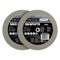 GRAPHITE Grinding discs 125 x 20/16/12.7 x 16 mm, P60, 2 pcs. — 57T127