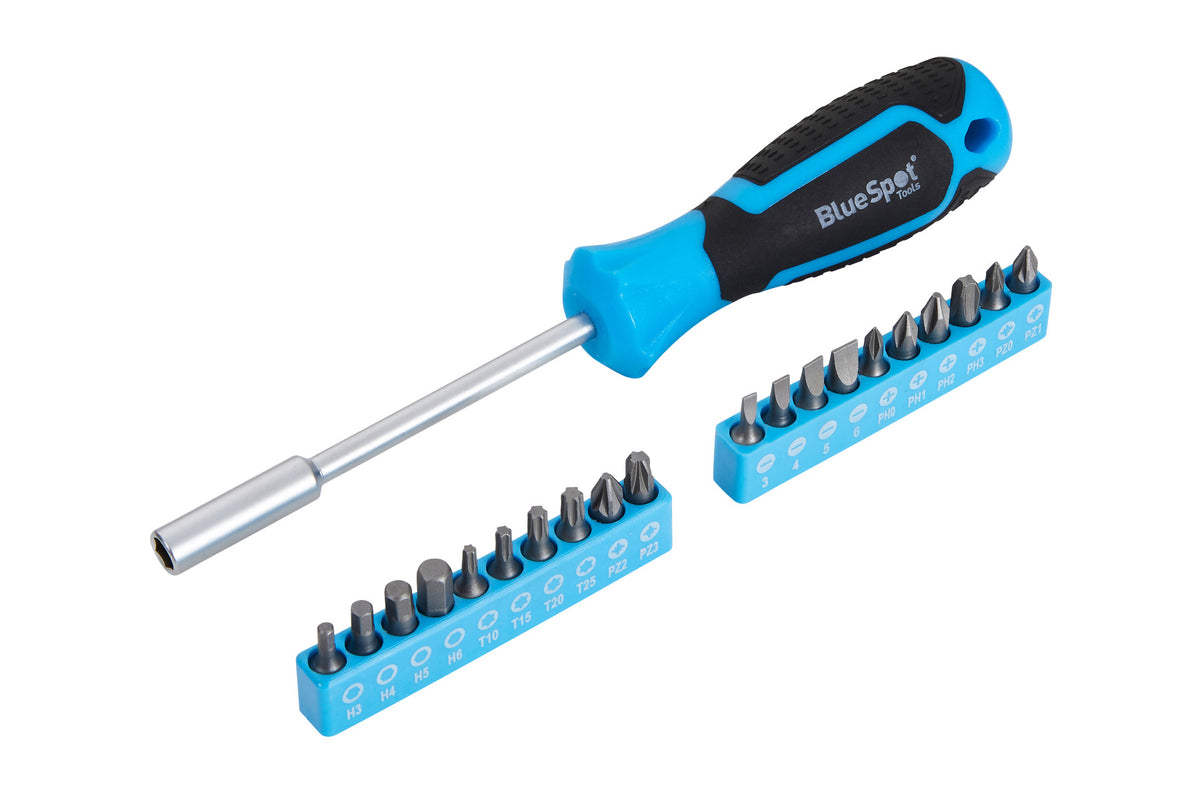 Blue Spot Tools 21 PCE Screwdriver & Bit Set