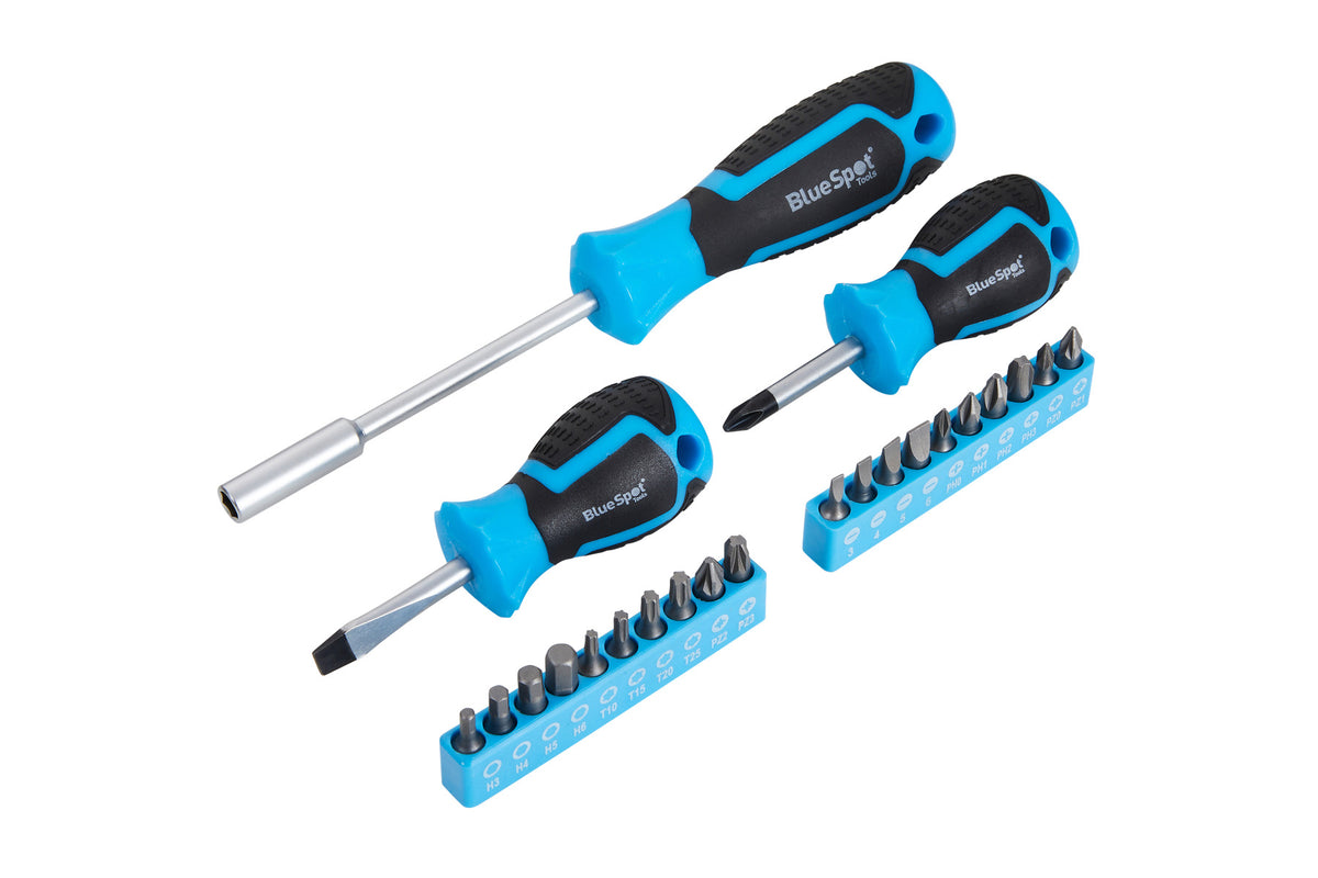 Blue Spot Tools 23 PCE Screwdriver & Bit Set