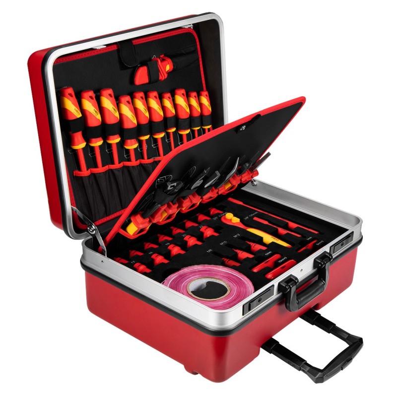NEO TOOLS Insulated tool set for repairing electric and hybrid cars 51 pcs — 01-312