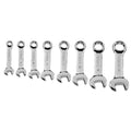NEO TOOLS Combination spanners short 8-19 mm, set 8 pcs — 09-791