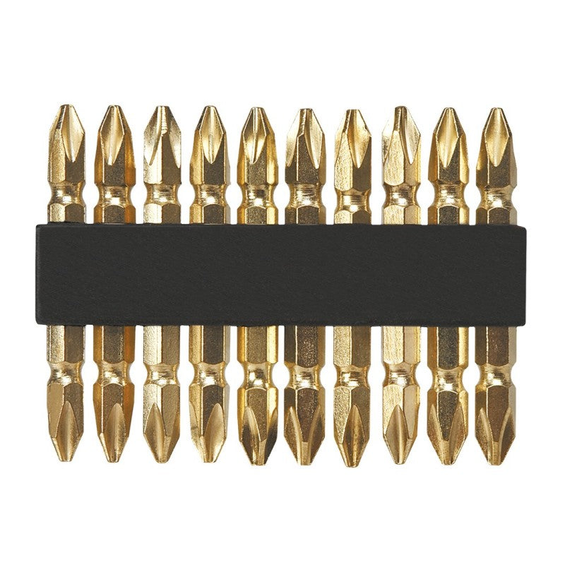 Top Tools Screwdriver bits PH2 x 60 mm, 10 pcs — 39D382