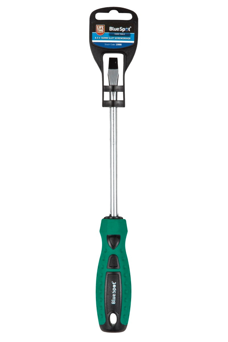 Blue Spot Tools 8.0 x 150mm Slotted Screwdriver
