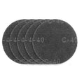 GRAPHITE Abrasive mesh, velcro 180 mm, K40, 5 pcs for sander 59G263 — 54H025