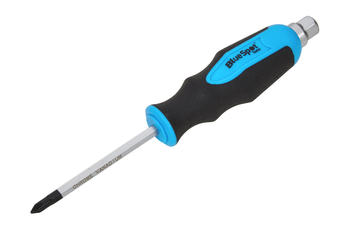 Blue Spot Tools Phillips Hex Bolster Screwdriver (PH1 x 75mm)