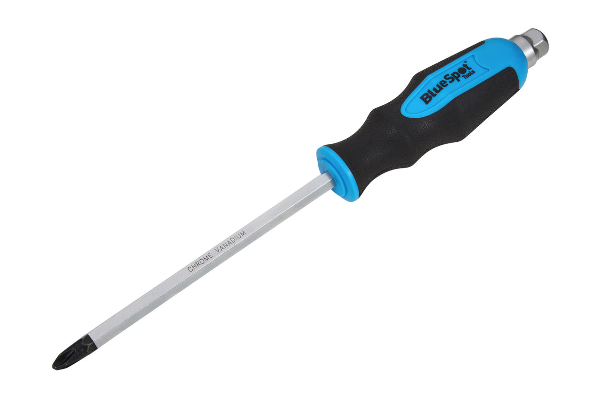 Blue Spot Tools Phillips Hex Bolster Screwdriver (PH3 x 150mm)