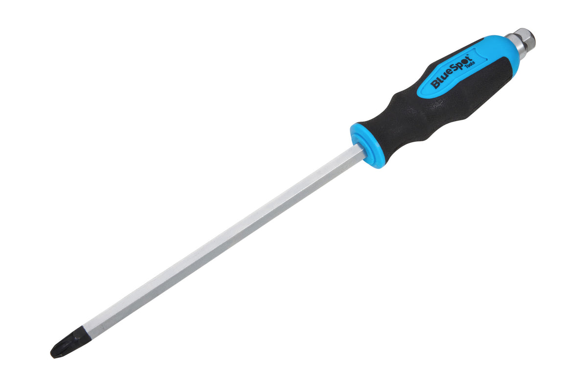 Blue Spot Tools Phillips Hex Bolster Screwdriver (PH4 x 200mm)
