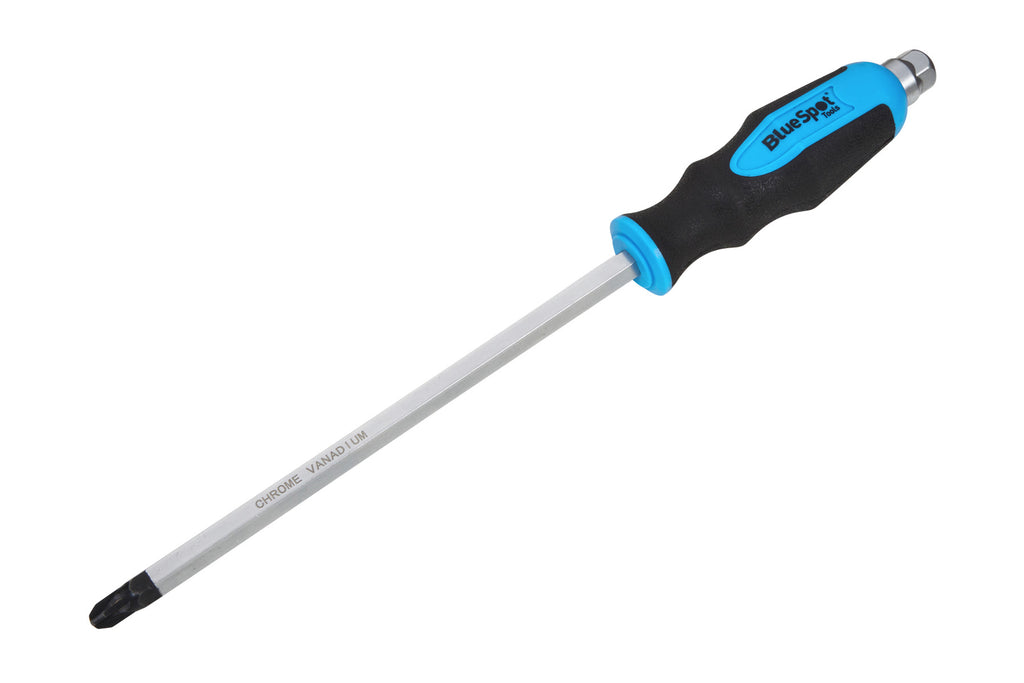 Blue Spot Tools Pozi Hex Bolster Screwdriver (PZ4 x 200mm)