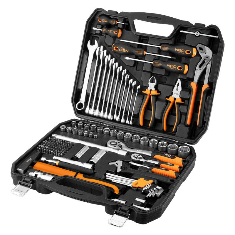 NEO TOOLS Tools and sockets set 143 pcs — 08-945