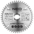 NEO TOOLS Saw blade, plunge-cutting, widia, 160 x 1.4 x 2.0 x 20 mm, 48 teeth — 55-685