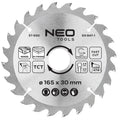 NEO TOOLS Saw blade, widia, 165 x 30 mm, 24 teeth — 57-650