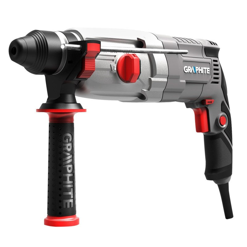 GRAPHITE Rotary hammer drill SDS+ 800W, 2.8 J, case — 58G538