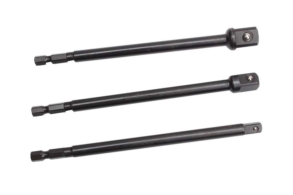 Blue Spot Tools 3 PCE 150mm (6") Impact Socket Adaptor (1/4"-3/8"-1/2")