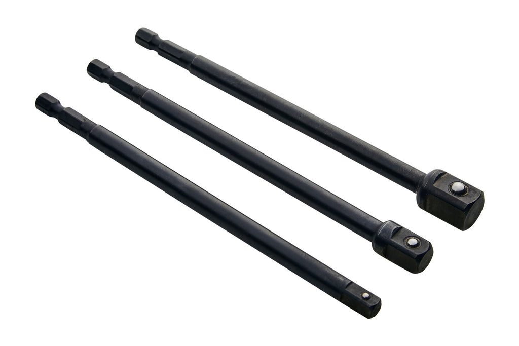 Blue Spot Tools 3 PCE 150mm (6") Impact Socket Adaptor (1/4"-3/8"-1/2")