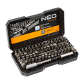 NEO TOOLS Screwdriver bits with holder, set 99 pcs — 06-104