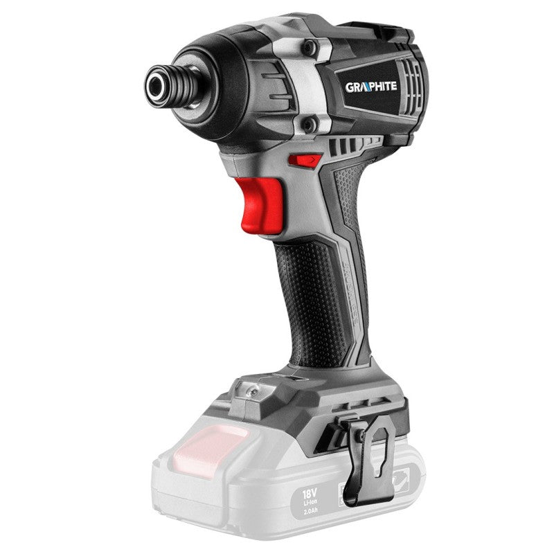 GRAPHITE Cordless impact driver, brushless, Energy+ 18V, Li-Ion, without battery — 58G024