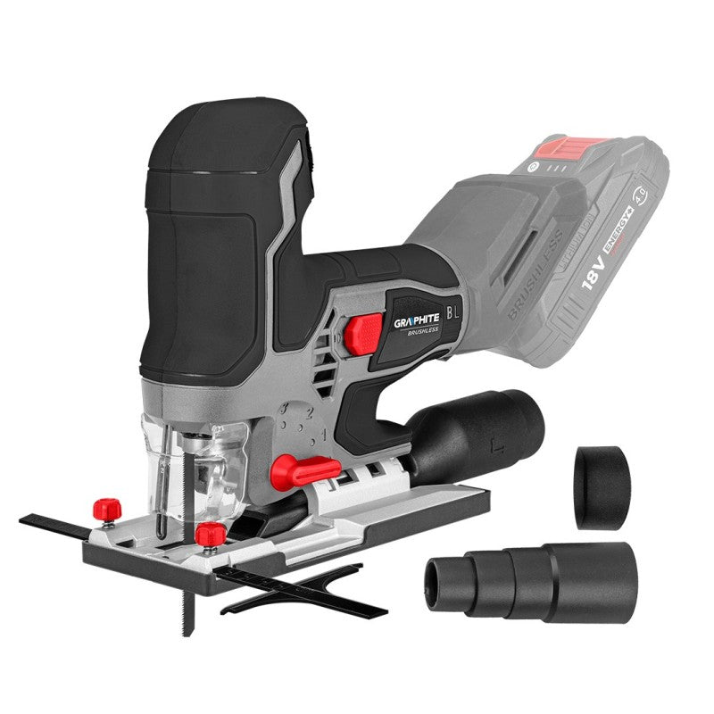 GRAPHITE Jigsaw brushless Energy+ 18V, Li-Ion, without battery — 58GE145