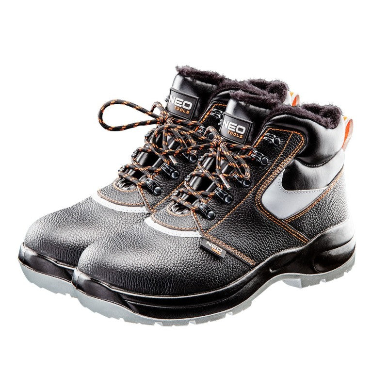 NEO TOOLS Thermoinsulated safety waterproof boots S3 SRC, steel toe cap and insert, size 41 — 82-142