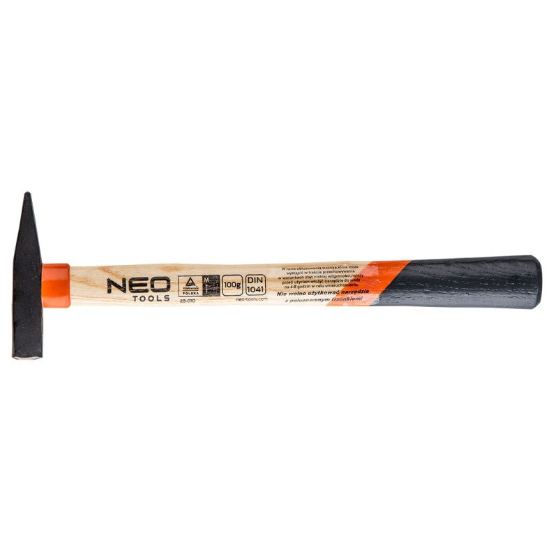 NEO TOOLS Machinist's hammer 100g, ash handle — 25-010