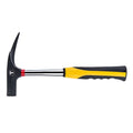 TOPEX Carpenter's hammer 600g, hardened tubular hdl, black/yellow grip — 02A140