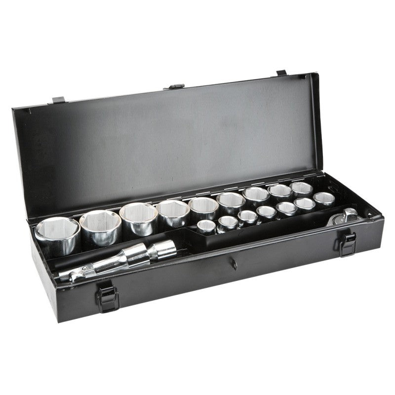 TOPEX Socket wrenches 3/4", set 20 pcs — 38D296