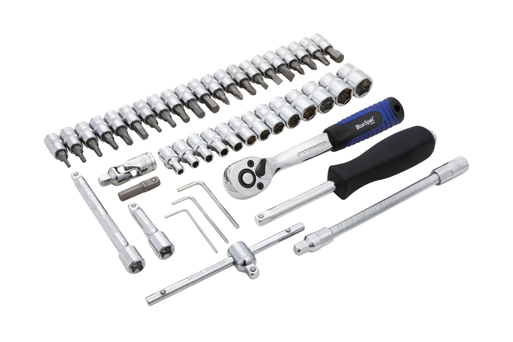 Blue Spot Tools 46 PCE 1/4" Metric Socket Set (4-14mm)