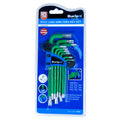Blue Spot Tools 9 PCE Long Arm Tamper Proof Torx Key Set (T10-T50)