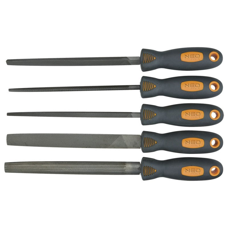 NEO TOOLS Metal files, set of 3 pcs — 37-610