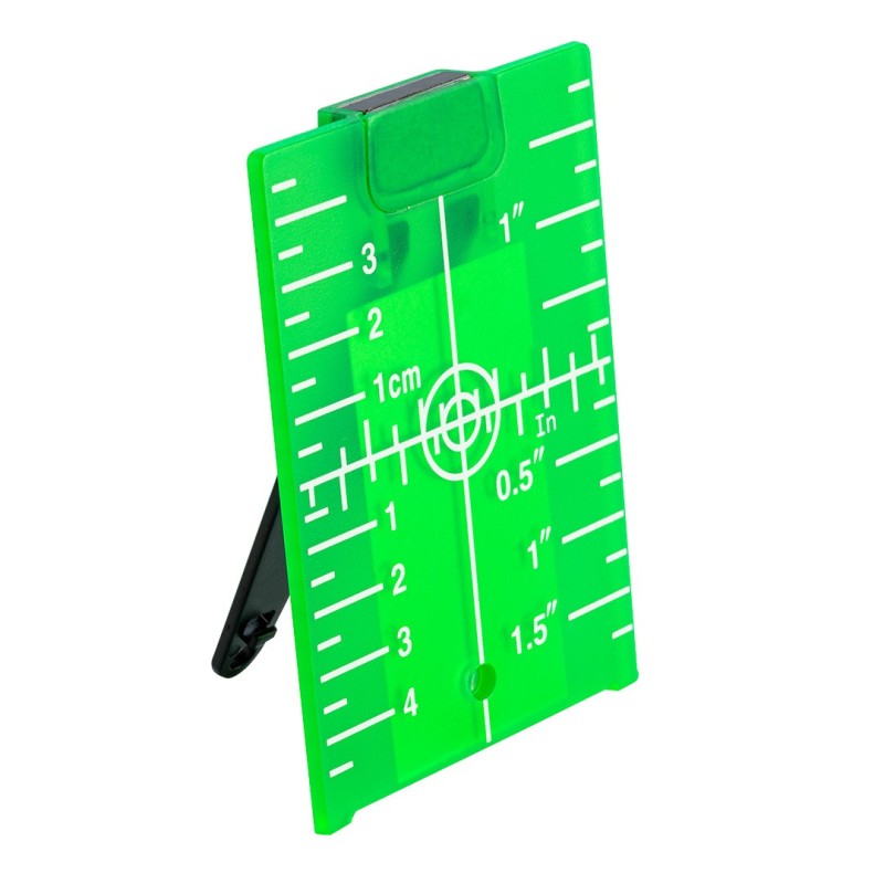 NEO TOOLS Target plate for lasers, green — 75-131