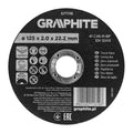 GRAPHITE Cutting disc, aluminium oxide for concrete 125 x 2.0 x 22.2 mm, 41 C46-R-BF — 57T116