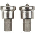 NEO TOOLS Screwdriver bits PH2 x 25 mm, 2 pcs — 06-040