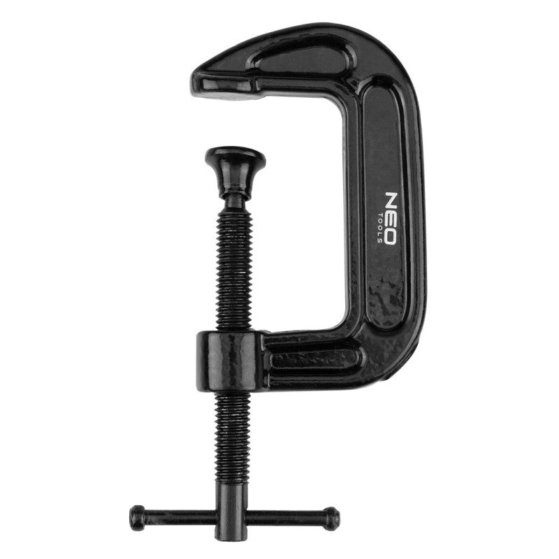 NEO TOOLS Carpenter's clamp (screw), type C (G), 50 mm (2"), cast iron, weight 208g. — 45-551
