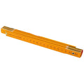 TOPEX Folding wooden tape measure 1 m, yellow — 26C011-1