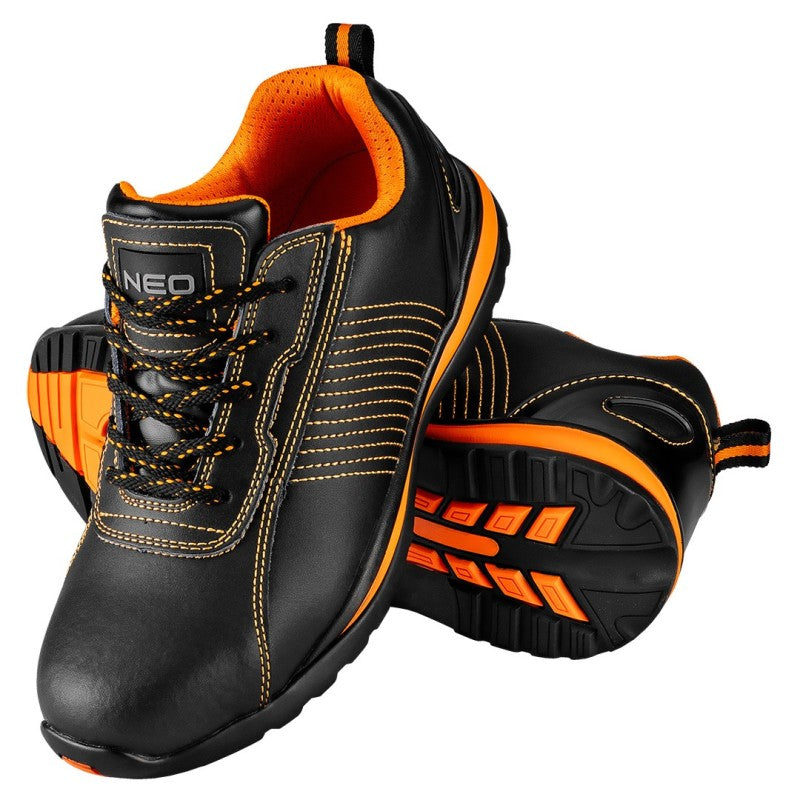 NEO TOOLS SB FO leather work boots, steel toecap, size 41 — 82-102