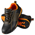NEO TOOLS SB FO leather work boots, steel toecap, size 43 — 82-104