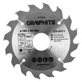 GRAPHITE Circular saw blades with HM tips 130 x 30mm, 16 teeth — 57T204