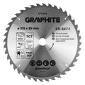 GRAPHITE Saw blade, widia, 315 x 30 mm, 40 teeth — 57T234