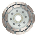 GRAPHITE Diamond grinding disc, 2 segments, 125 x 22.2 mm, dry — 57T324