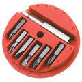 Top Tools Screwdriver bits with holder, set 7 pcs — 39D381